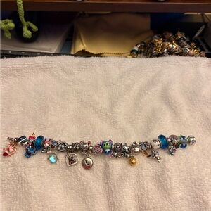 Pandora Lilo and Stitch bracelet and charms